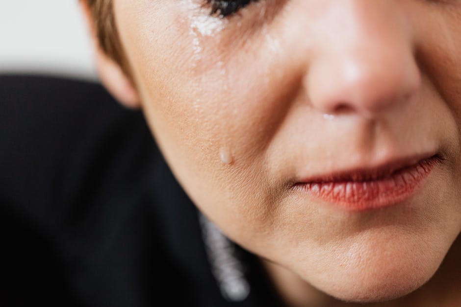 Image illustrating different emotions experienced after a breakup